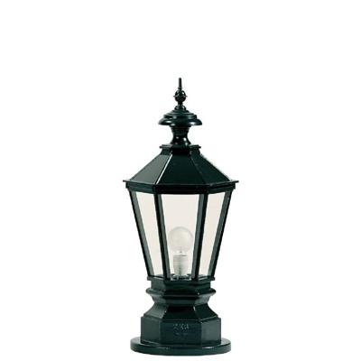 KS Verlichting Nostalgische sokkellampYork zwart - 1807