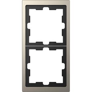 Merten MEG4020-6550 Afdekking Frame System Design Nikkel