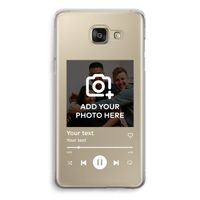 Music Player: Samsung Galaxy A5 (2016) Transparant Hoesje