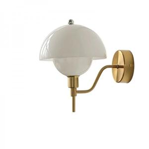 Paddestoel Wandlamp In Crème Kleur