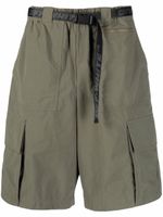 Off-White short cargo à ceinture Industrial - Vert - thumbnail