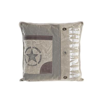 Kussen DKD Home Decor Grijs Wit Vintage 45 x 15 x 45 cm