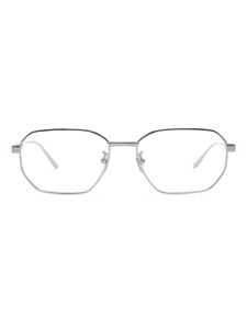 Gucci Eyewear lunettes de vue à monture géométrique - Argent