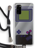 Game On: Samsung Galaxy S20 Transparant Hoesje met koord