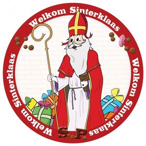 Sinterklaas viltjes 24 stuks