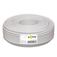 Goobay 67096 coax-kabel 100 m Nee Wit - thumbnail