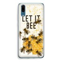 Let it bee: Huawei P20 Transparant Hoesje