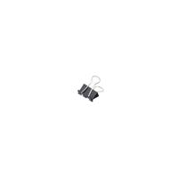 Papierklem maul 213 foldback 13mm zwart 12 stuks