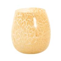 Light & Living theelichthouder sylas peach 13 cm | 6 stuks