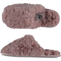 Dames instap slippers/pantoffels roze maat 39-40 - thumbnail