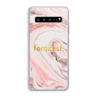 Feminist: Samsung Galaxy S10 5G Transparant Hoesje