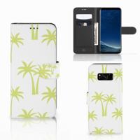 Samsung Galaxy S8 Hoesje Palmtrees | Portemonnee hoesje