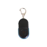5 STKS draagbare anti-lost alarm Key Finder draadloze Whistle geluid LED licht Locator Finder (blauw)