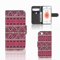 Apple iPhone 5 | 5s | SE | Telefoon Hoesje | Aztec Paars