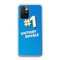 Victory Royale: Xiaomi Redmi 10 Transparant Hoesje