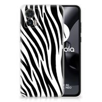 Motorola Edge 30 Neo TPU Hoesje Zebra