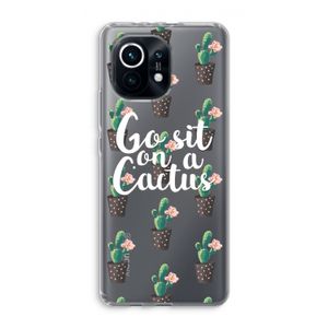 Cactus quote: Xiaomi Mi 11 Transparant Hoesje