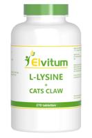 Elvitaal/elvitum L-Lysine cats claw