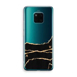 Gouden marmer: Huawei Mate 20 Pro Transparant Hoesje
