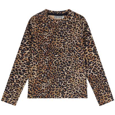 Tumble & Dry winter longsleeve t-shirt meisjes - bruin - Belle