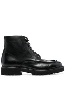 Doucal's bottines à lacets - Noir