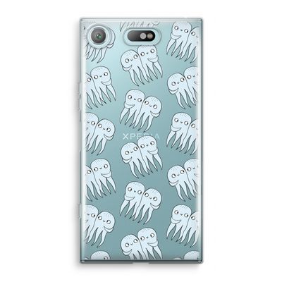 Octopussen: Sony Xperia XZ1 Compact Transparant Hoesje
