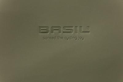 Dubbele fietstas Basil SoHo Nordlicht MIK 41 liter 31 x 13 x 37 cm - mosgroen