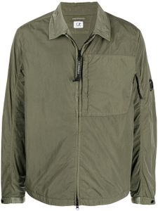 C.P. Company veste cintrée à fermeture zippée - Vert