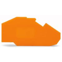 WAGO 782-317 Afsluit- en scheidingsplaat Oranje 100 stuk(s)