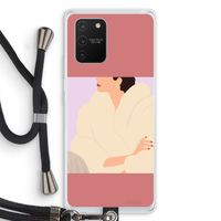 Cosy: Samsung Galaxy S10 Lite Transparant Hoesje met koord