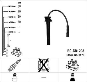 Bougiekabelset RCCR1203
