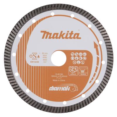Makita D-80189 Diamantschijf turboband 180mm