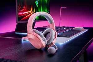 Razer Barracuda X Headset Bedraad en draadloos Hoofdband Gamen USB Type-C Bluetooth Roze