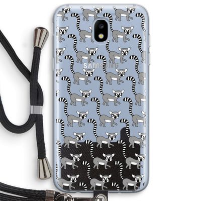 Makis: Samsung Galaxy J5 (2017) Transparant Hoesje met koord