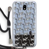 Makis: Samsung Galaxy J5 (2017) Transparant Hoesje met koord