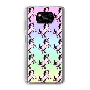 Musketon Unicorn: Xiaomi Poco X3 NFC Transparant Hoesje