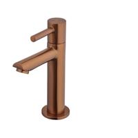 Fonteinkraan BWS Mark XL Hoog 1/2 Geborsteld Brons Koper Boss & Wessing