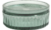 Glazen pot Liv 7 cm.