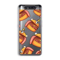 Hamburger: Samsung Galaxy A80 Transparant Hoesje