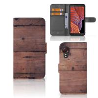 Samsung Galaxy Xcover 5 | Book Style Case | Old Wood Samsung Galaxy Xcover 5 | Book Style Case | Old Wood