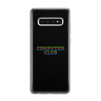 Retro: Samsung Galaxy S10 4G Transparant Hoesje