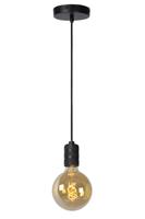 Lucide JOVA - Hanglamp - Ø 10 cm - 1xE27 - Zwart