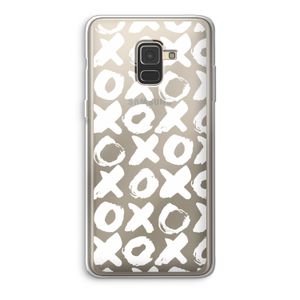 XOXO: Samsung Galaxy A8 (2018) Transparant Hoesje