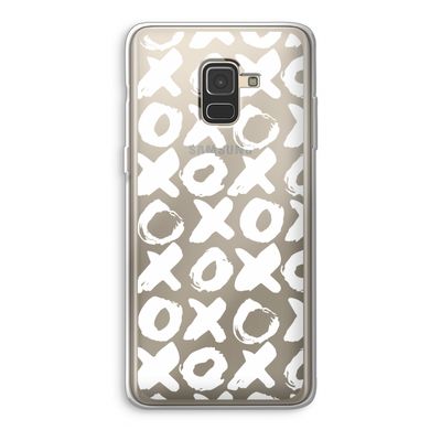 XOXO: Samsung Galaxy A8 (2018) Transparant Hoesje