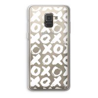 XOXO: Samsung Galaxy A8 (2018) Transparant Hoesje