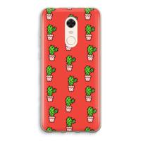 Mini cactus: Xiaomi Redmi 5 Transparant Hoesje