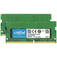 Crucial 2x16GB DDR4 Werkgeheugenset voor laptop DDR4 32 GB 2 x 16 GB 2400 MHz 260-pins SO-DIMM CL17 CT2K16G4SFD824A