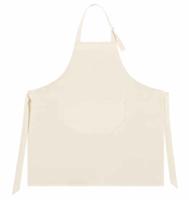 Schort Beige met zak