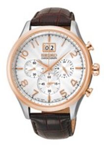 Horlogeband Seiko SPC116P1 / 7T04-0AE0 Leder Bruin 20mm