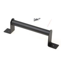 Handgreep zwart 196x25mm schuifdeur - thumbnail